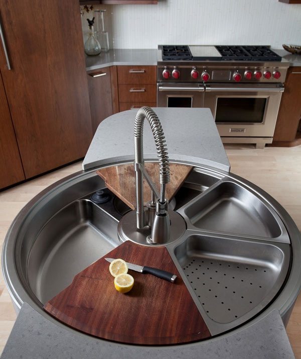 Rotating Sink