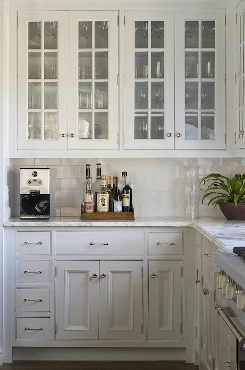 Traditional white kitchen